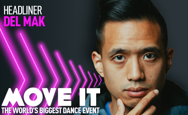 Del Mak Move It Dance Event Headliner
